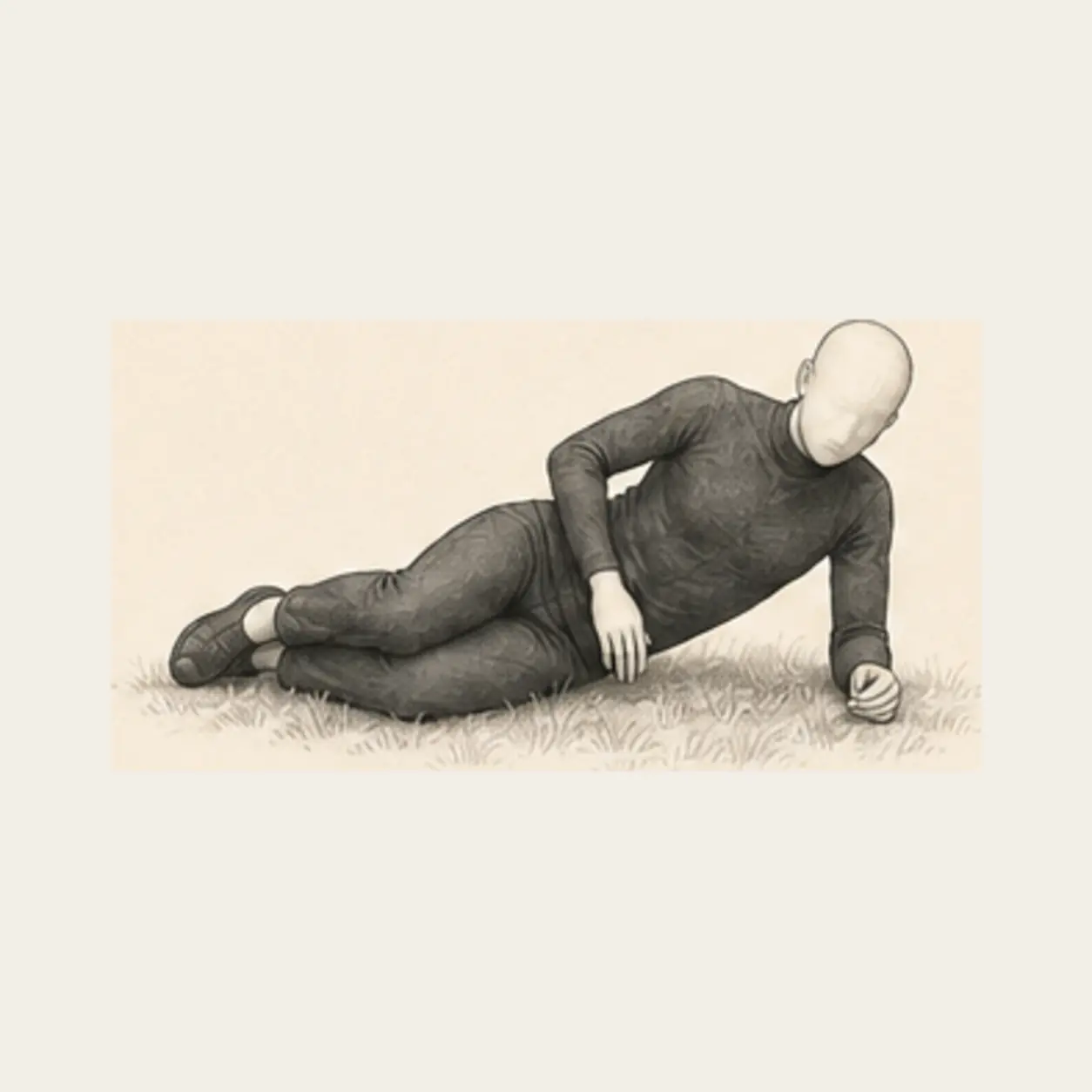 Roll onto one side before getting up.
