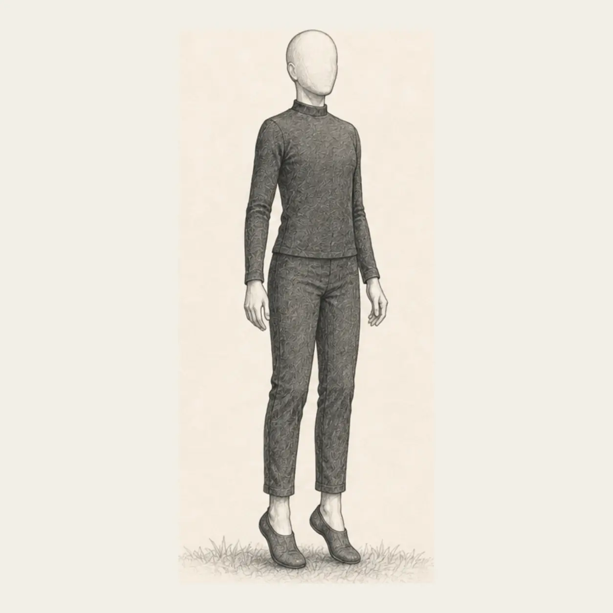 Rise onto both forefeet, lower your heels, and become still.